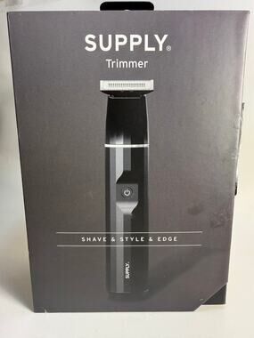 SUPPLY The Trimmer Men's Electric Beard Body Hair Trimmer New Open Box Damaged